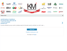 Tablet Screenshot of km2representacoes.com.br
